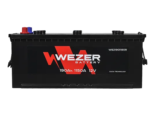 Аккумулятор WEZER 190Ah 1150A (L)