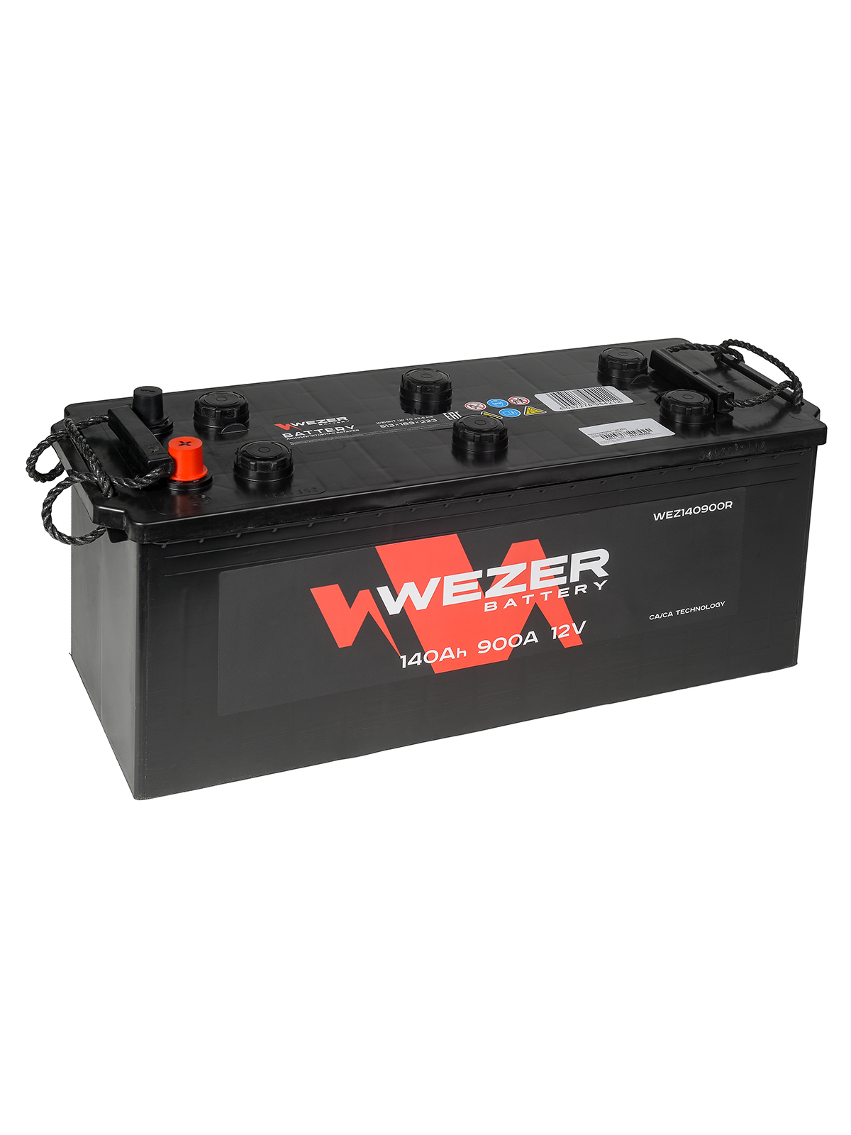 Аккумулятор WEZER 140Ah 900A (R)